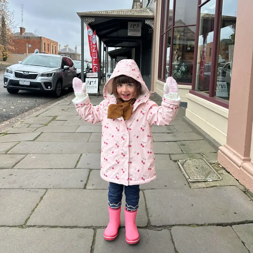 Andie Kids Wellington Boot // Bubblegum - Image 8