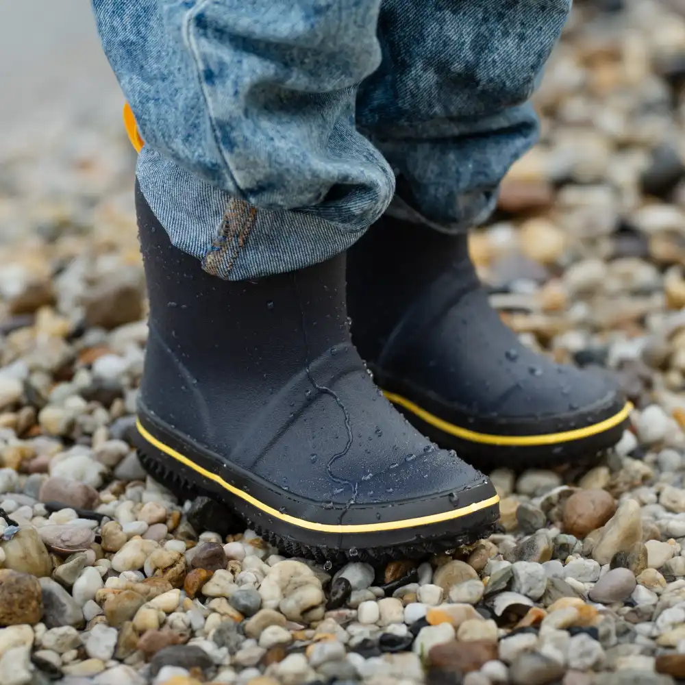 Andie Kids Wellington Boot // Midnight Blue - Image 8