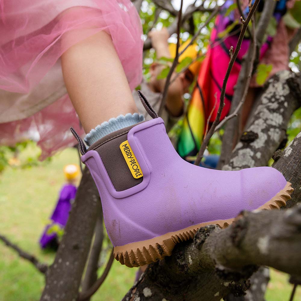 Bobbi Kids Wellington Boot // Dusty Lilac - Image 8