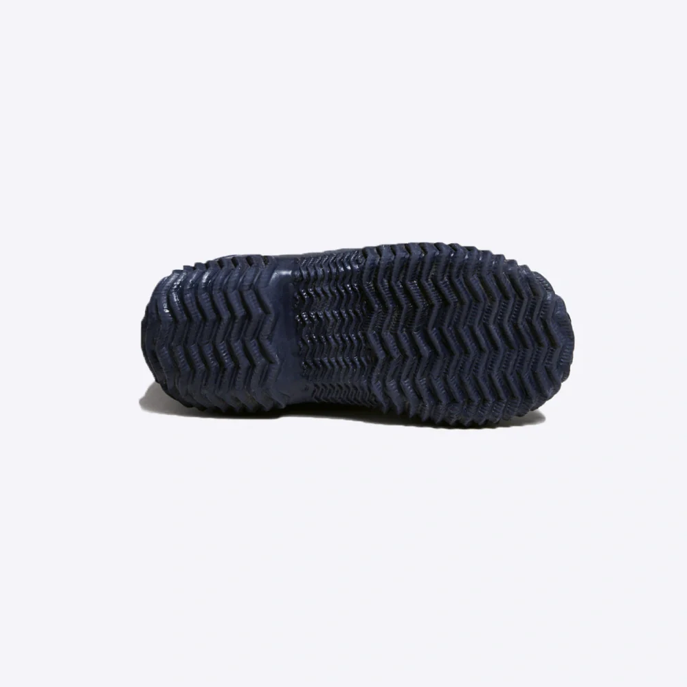 Bobbi Kids Wellington Boot // Oxford Blue & Tan - Image 3