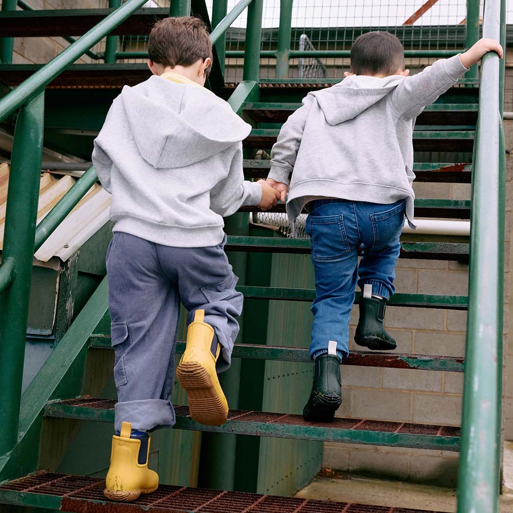 Bobbi Kids Wellington Boot // Straw - Image 8