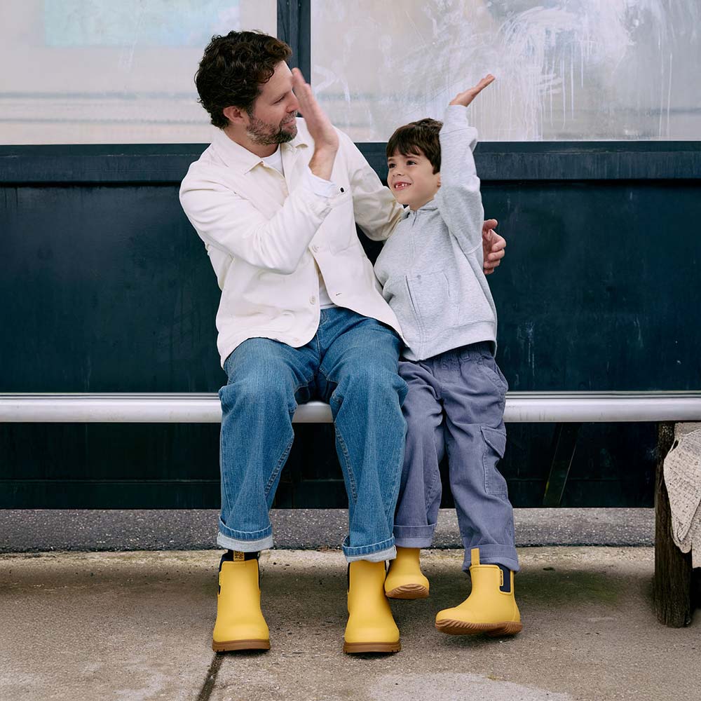 Bobbi Kids Wellington Boot // Straw - Image 9