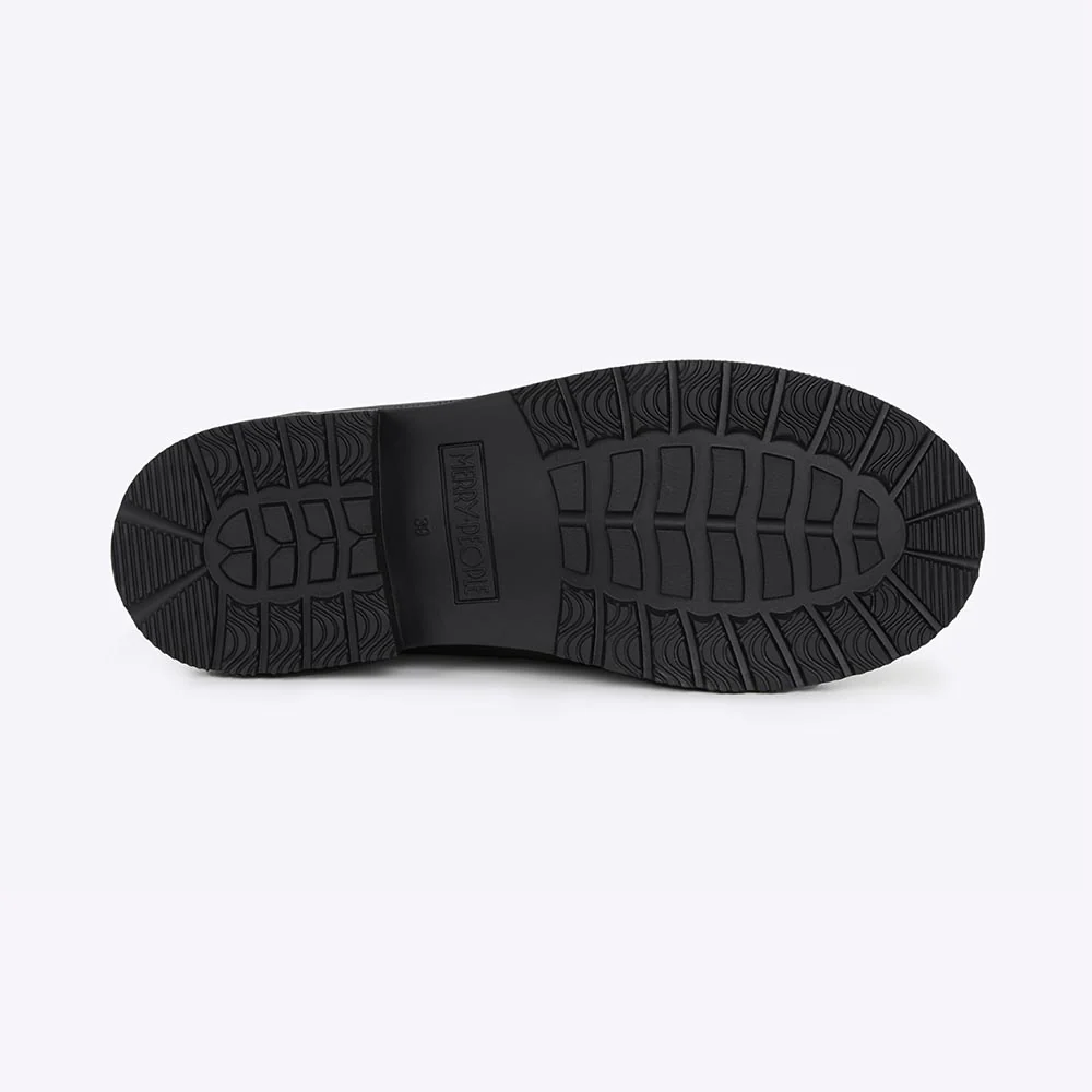 Bobbi Wellington Boot // Black & Black - Image 3