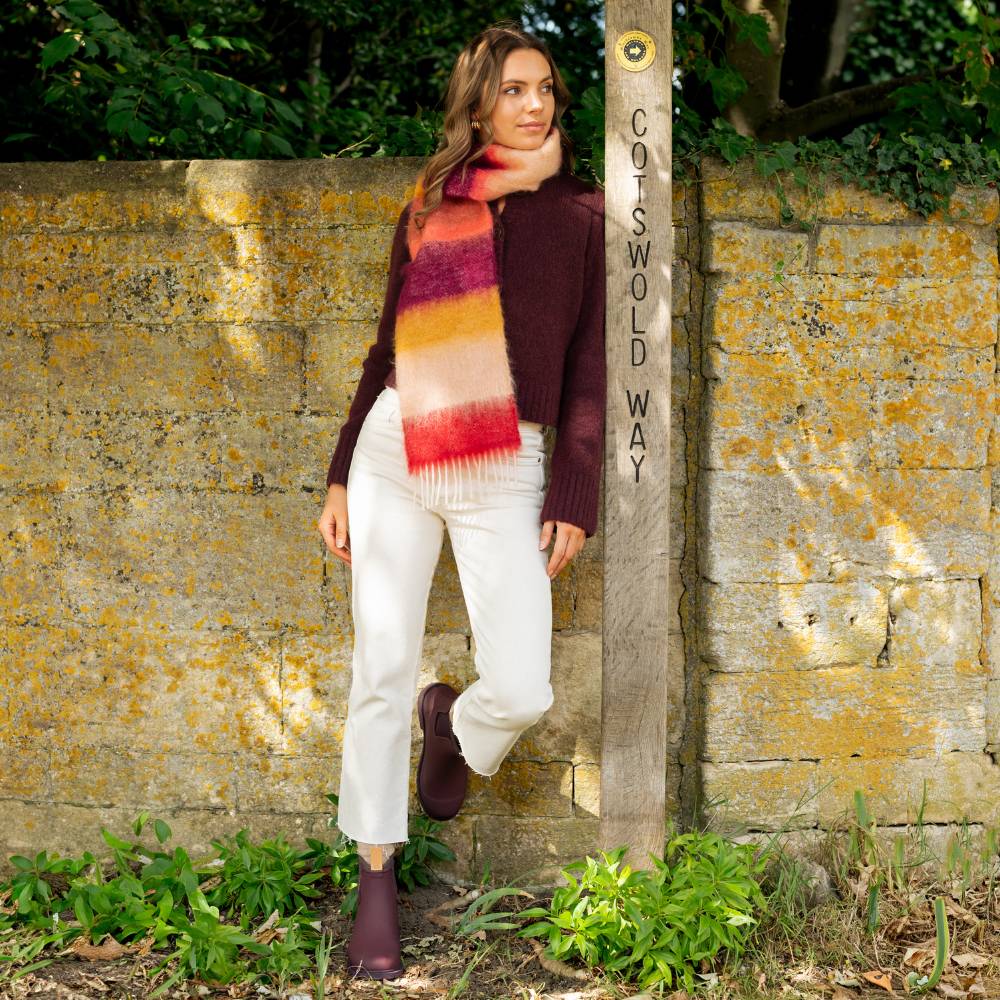 Bobbi Wellington Boot // Dark Cherry - Image 10