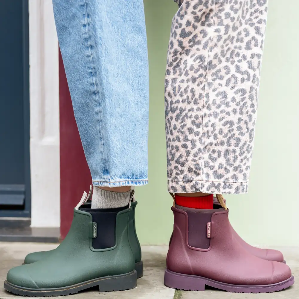 Bobbi Wellington Boot // Dark Cherry - Image 13