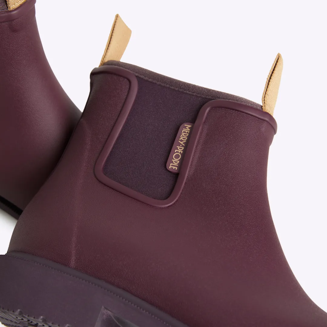 Bobbi Wellington Boot // Dark Cherry - Image 5