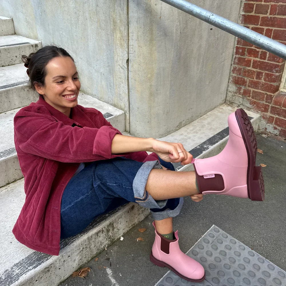 Bobbi Wellington Boot // Dusty Pink [Retired] - Image 5