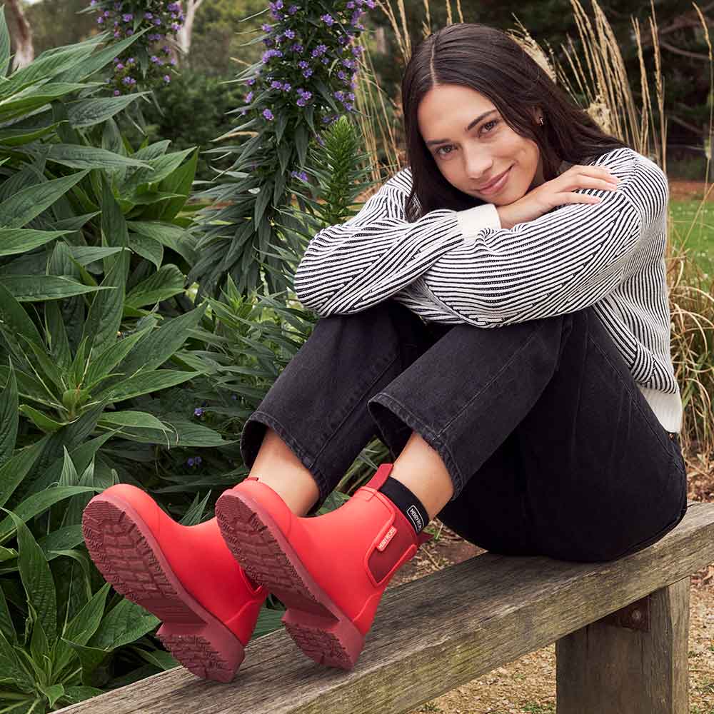 Bobbi Wellington Boot // Poppy Red [Retired] - Image 6