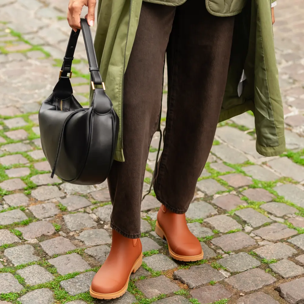 Bobbi Wellington Boot // Rust - Image 9