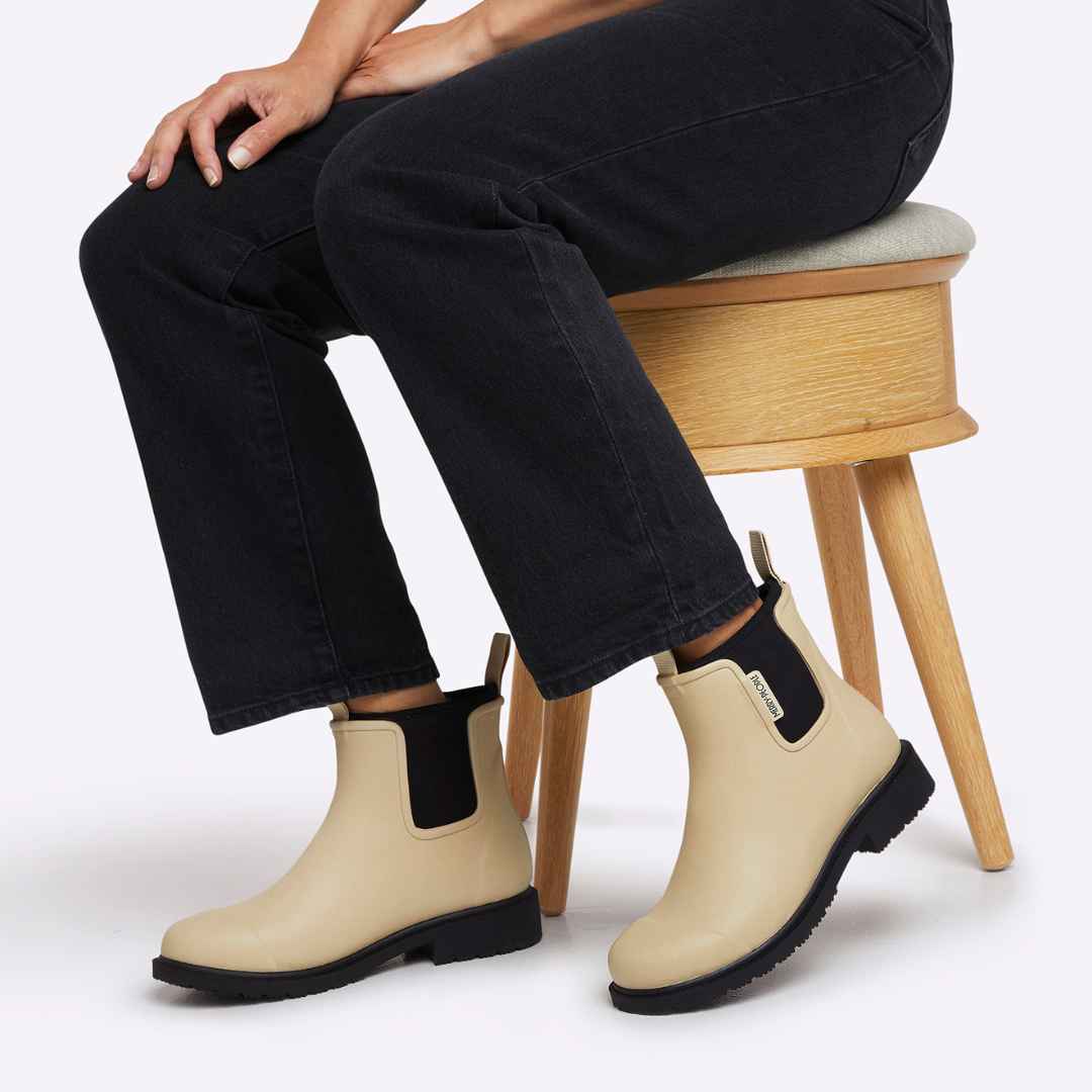 Bobbi Wellington Boot // Sand - Image 6