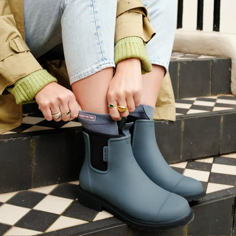 Bobbi Wellington Boot // Slate Grey - Image 12