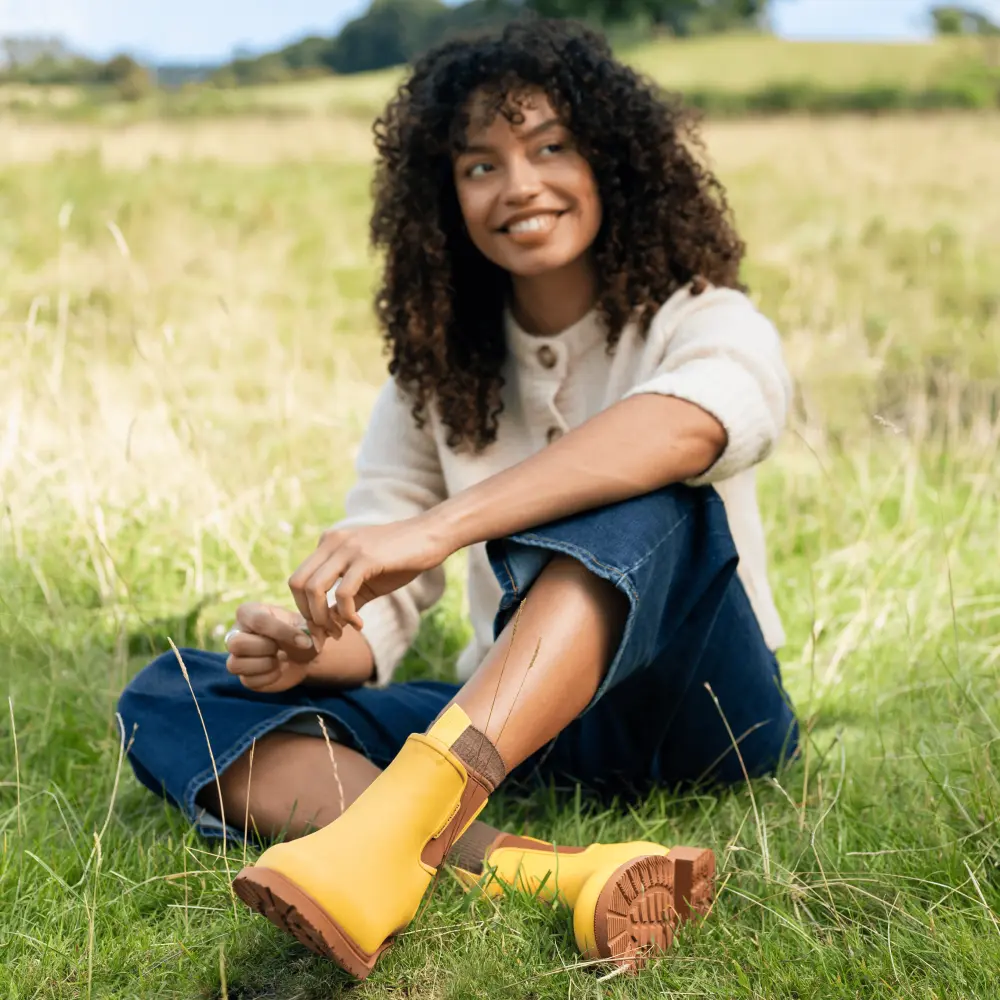 Bobbi Wellington Boot // Sunflower Yellow - Image 9