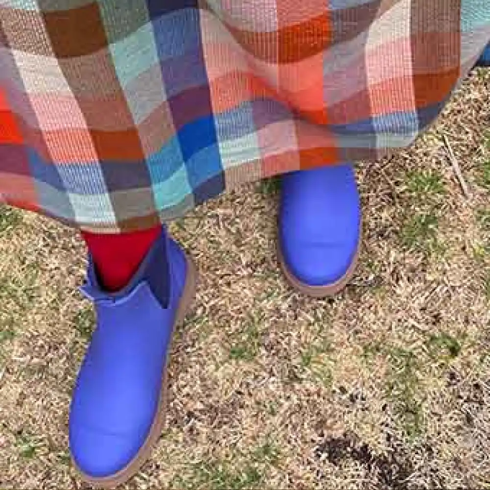 Bobbi Wellington Boot // Violet Blue - Image 11