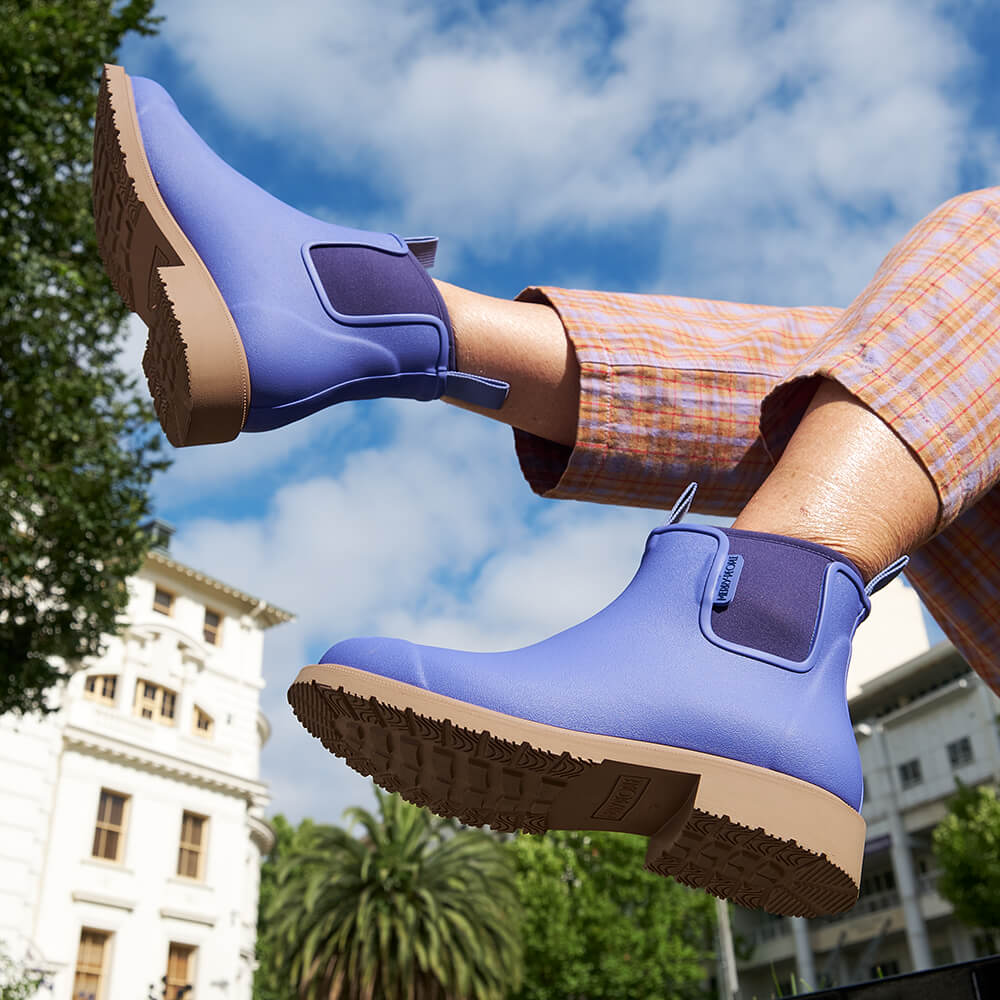 Bobbi Wellington Boot // Violet Blue - Image 8